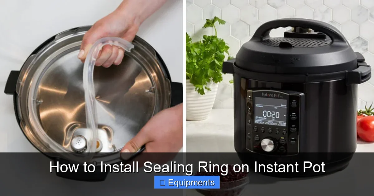 How to Install Sealing Ring on Instant Pot