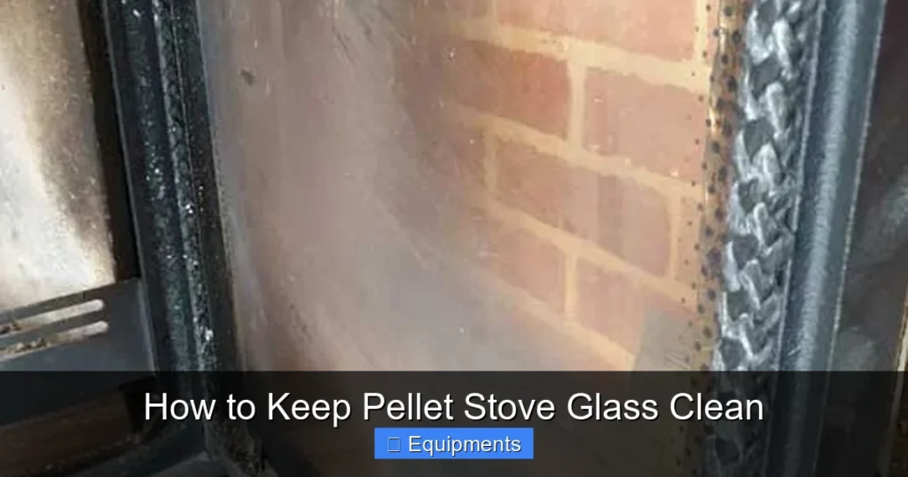 How to Keep Pellet Stove Glass Clean