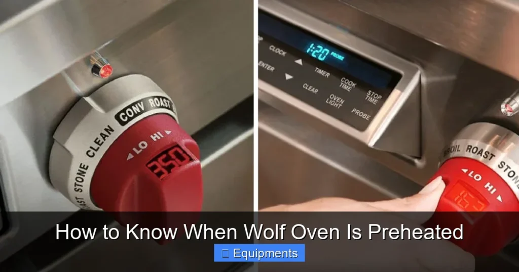 How to Know When Wolf Oven Is Preheated