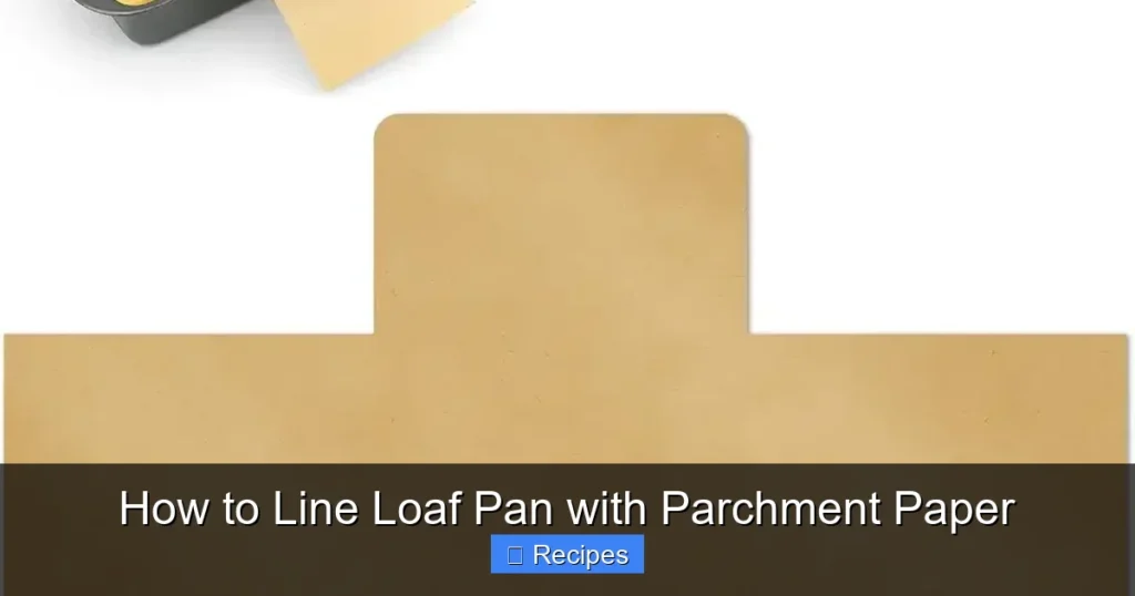 How to Line Loaf Pan with Parchment Paper