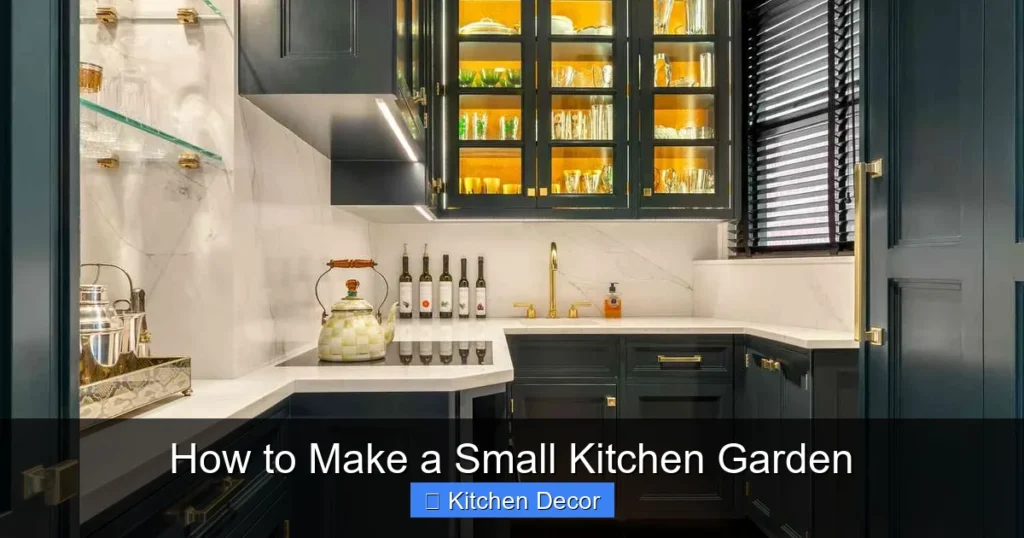 How to Make a Small Kitchen Garden