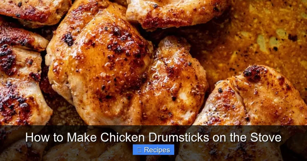 How to Make Chicken Drumsticks on the Stove