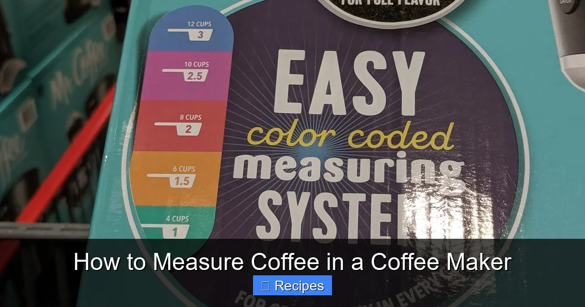 How to Measure Coffee in a Coffee Maker