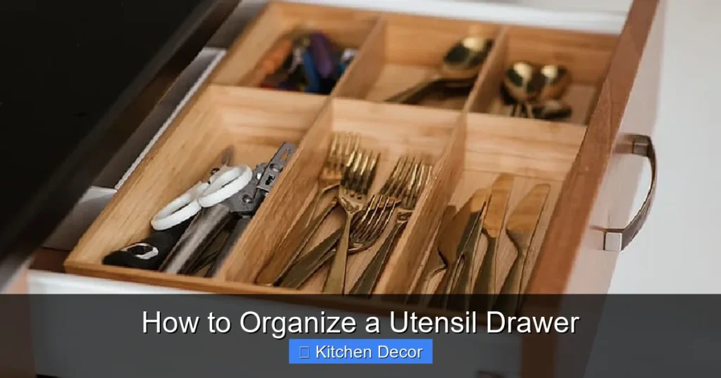 How to Organize a Utensil Drawer