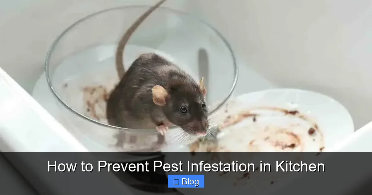 How to Prevent Pest Infestation in Kitchen