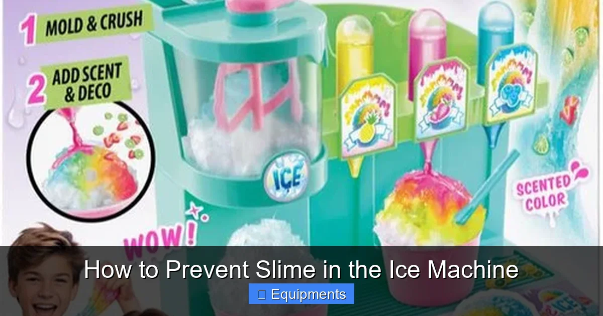 How to Prevent Slime in the Ice Machine
