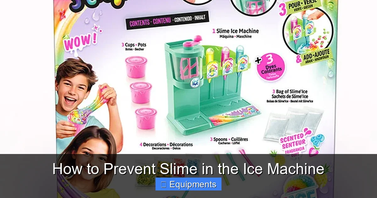 How to Prevent Slime in the Ice Machine