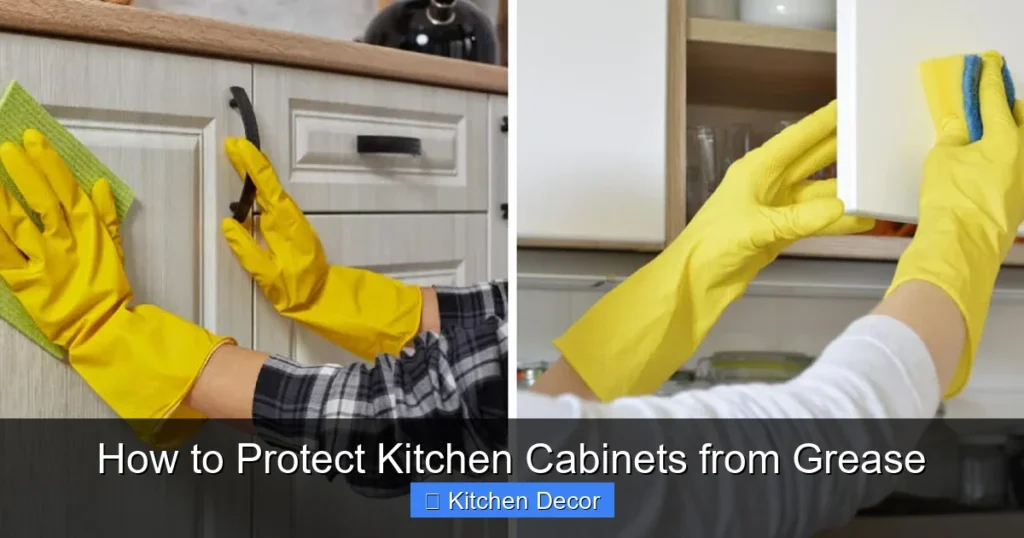 How to Protect Kitchen Cabinets from Grease