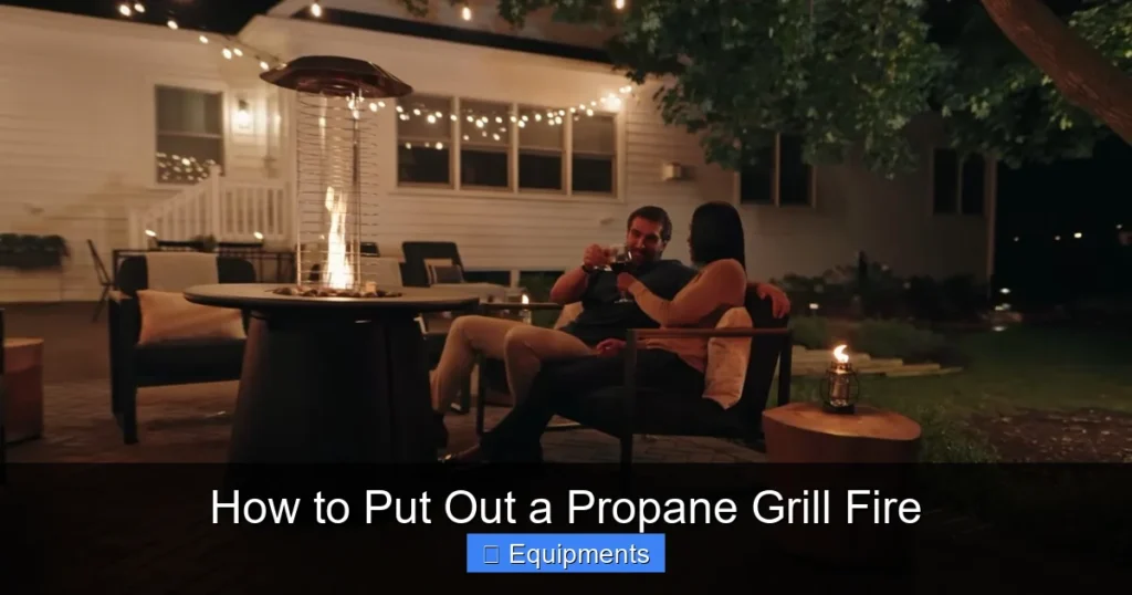How to Put Out a Propane Grill Fire