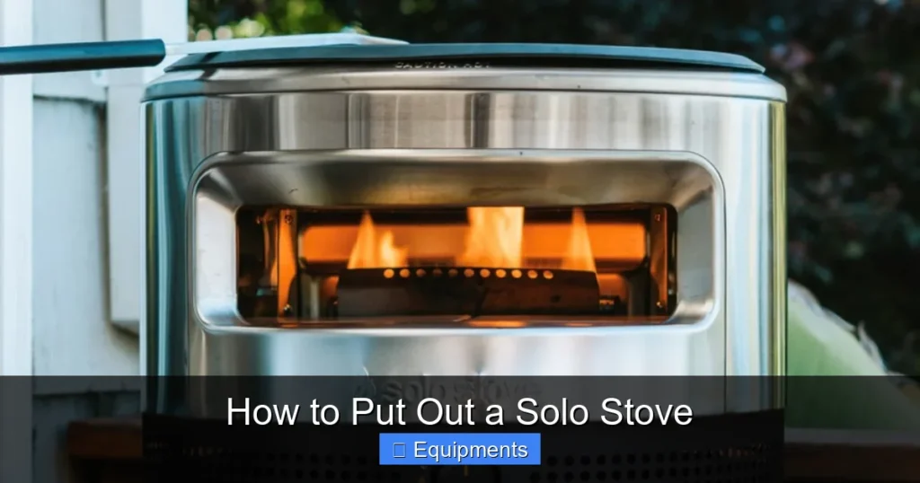 How to Put Out a Solo Stove