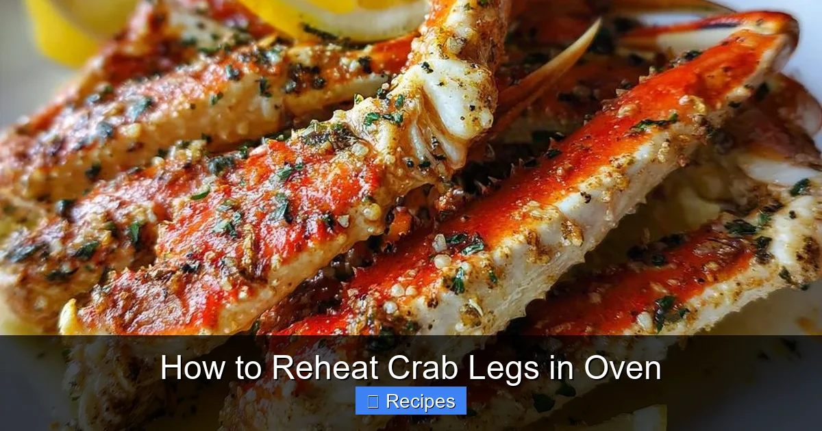 How to Reheat Crab Legs in Oven - kitchenandhouseware.com