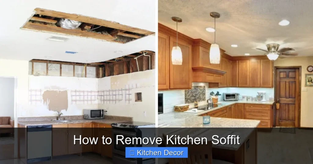 How to Remove Kitchen Soffit
