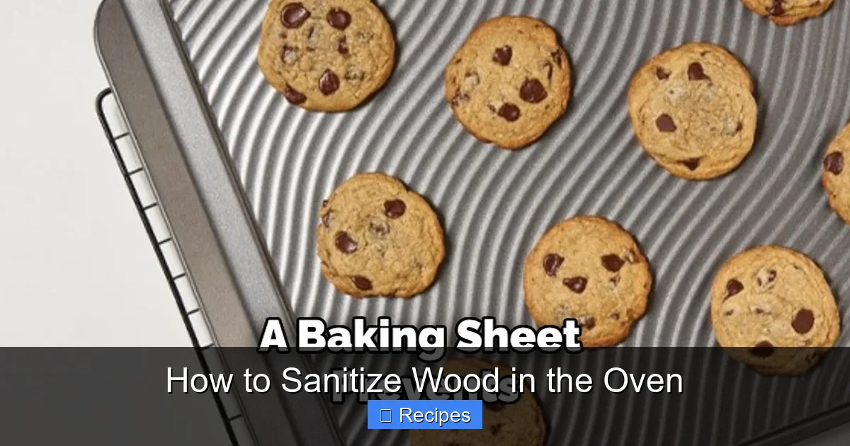 How to Sanitize Wood in the Oven