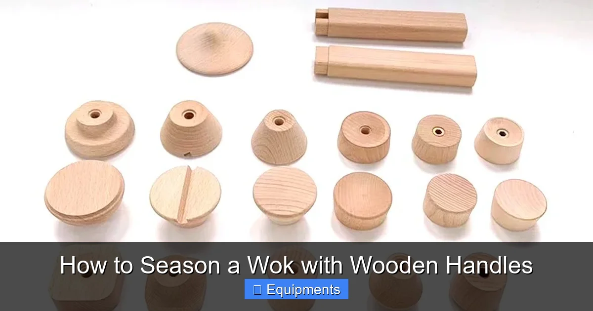 How to Season a Wok with Wooden Handles