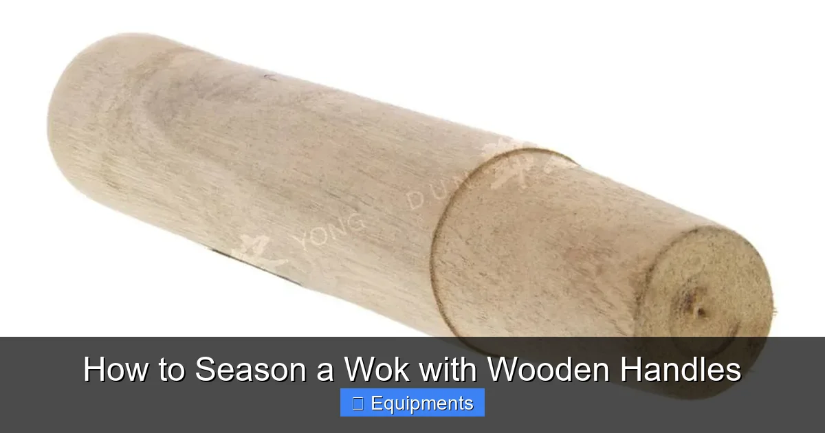 How to Season a Wok with Wooden Handles
