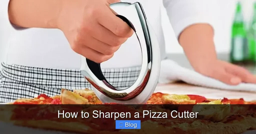 How to Sharpen a Pizza Cutter