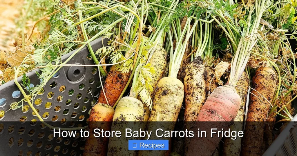 How to Store Baby Carrots in Fridge