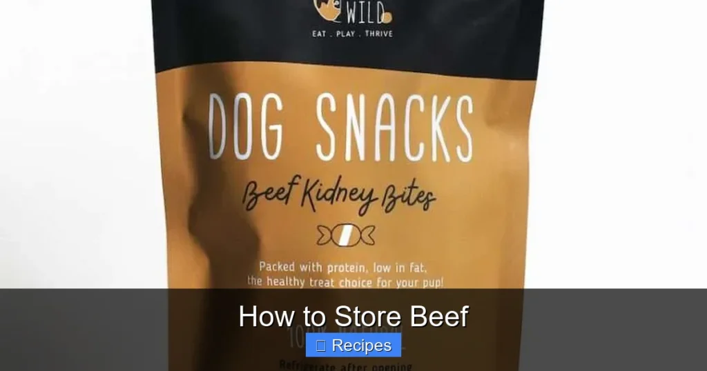 How to Store Beef