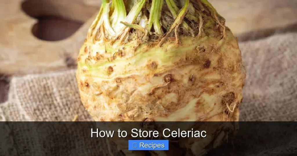 How to Store Celeriac