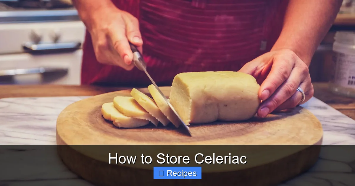 How to Store Celeriac