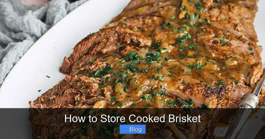 How to Store Cooked Brisket