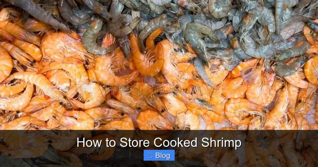 How to Store Cooked Shrimp