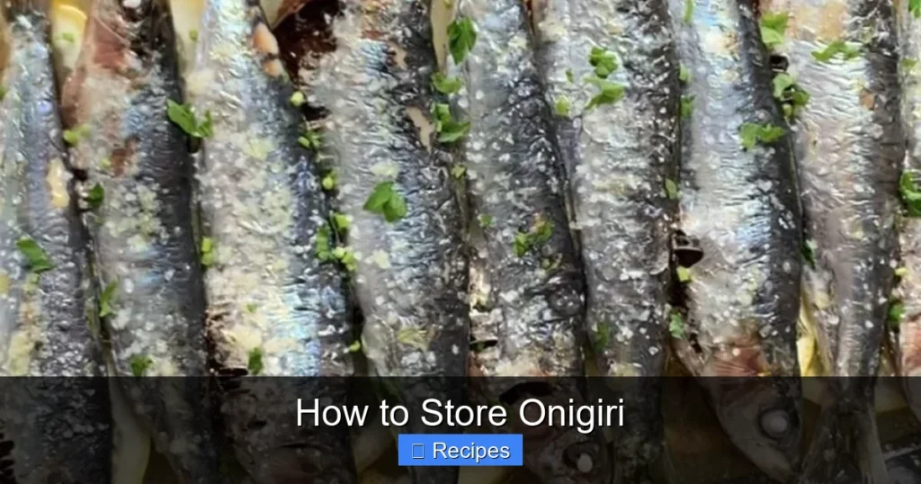 How to Store Onigiri