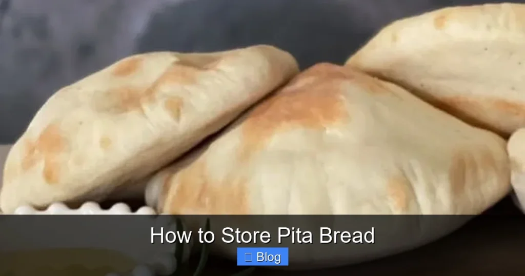 How to Store Pita Bread