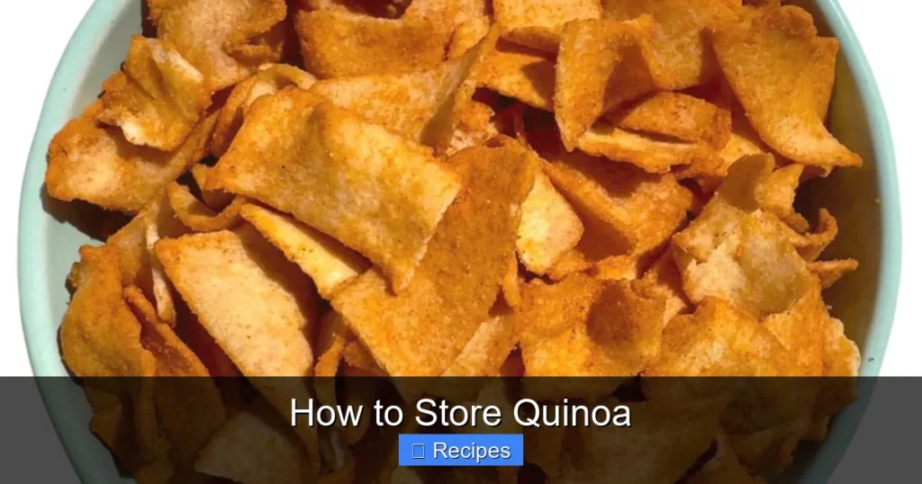 How to Store Quinoa