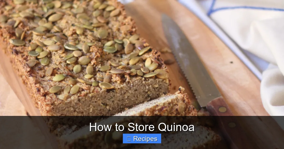 How to Store Quinoa