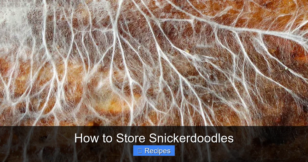How to Store Snickerdoodles