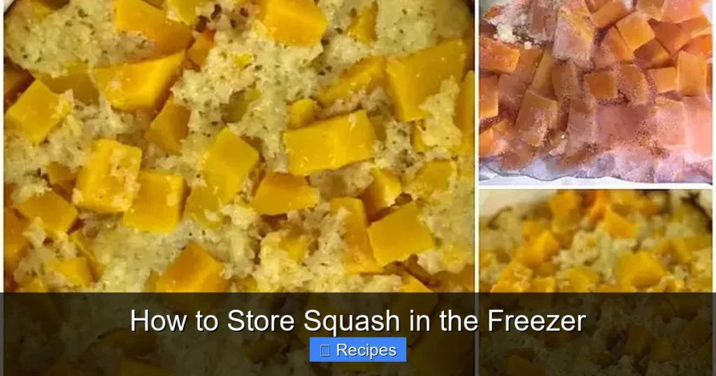 How to Store Squash in the Freezer