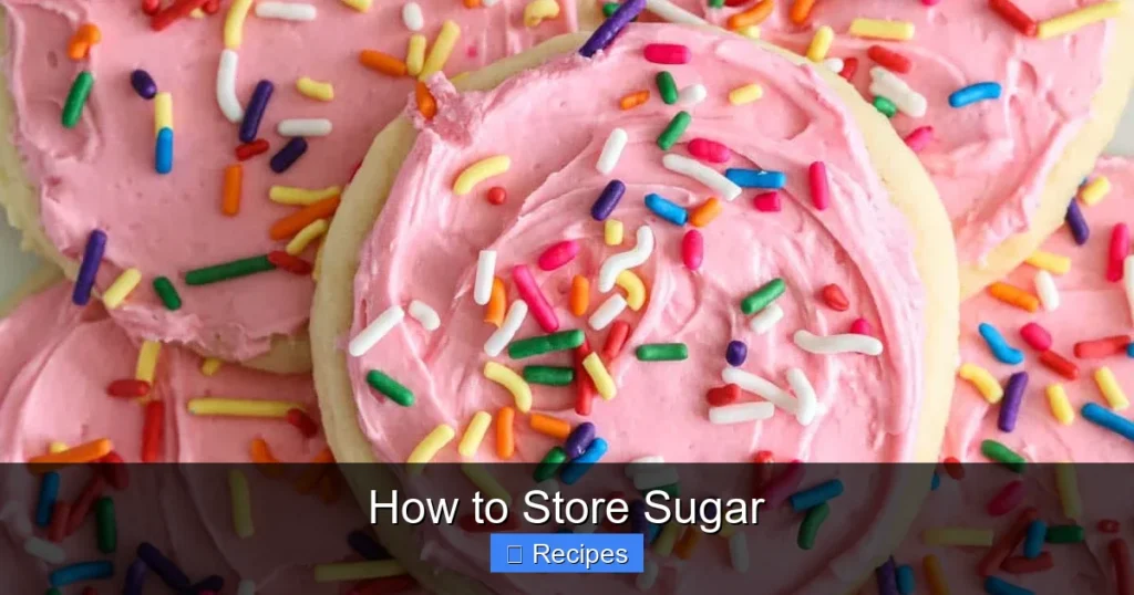 How to Store Sugar