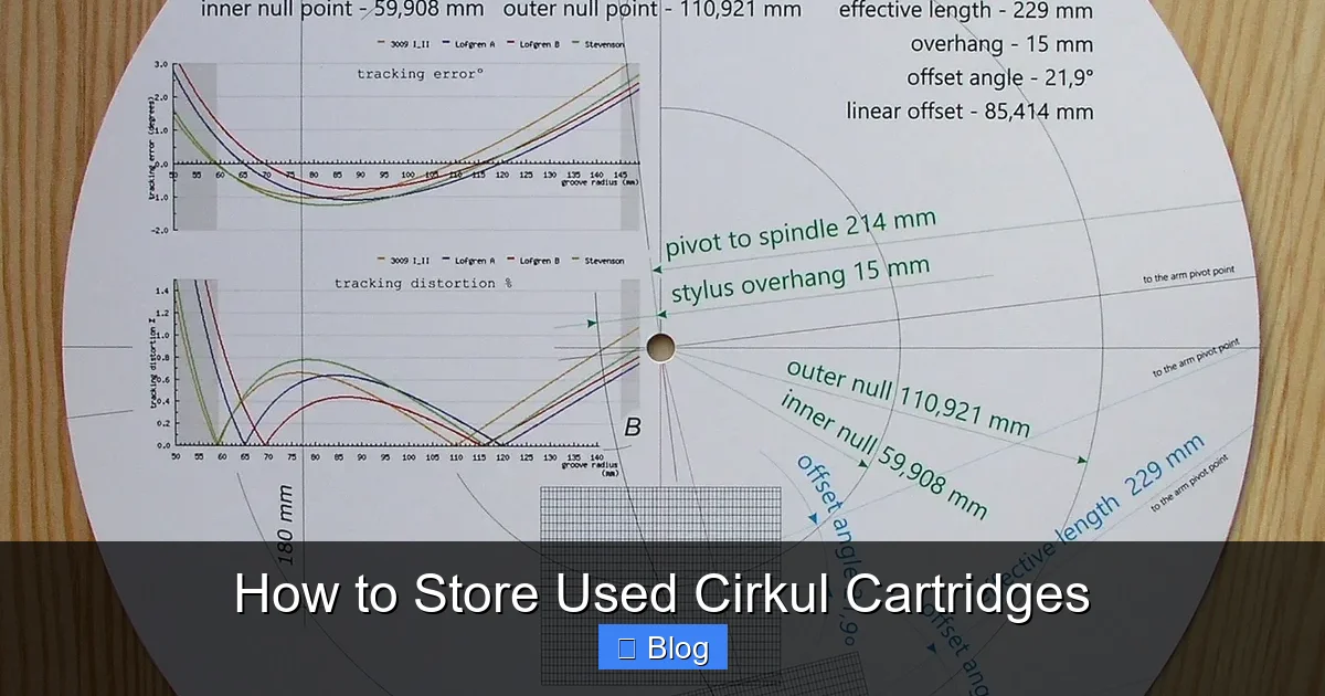 How to Store Used Cirkul Cartridges