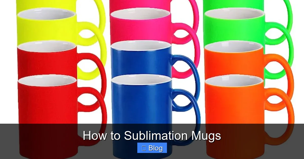 How to Sublimation Mugs