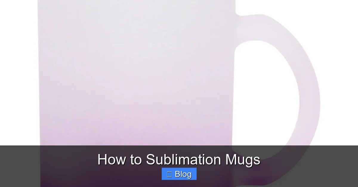 How to Sublimation Mugs