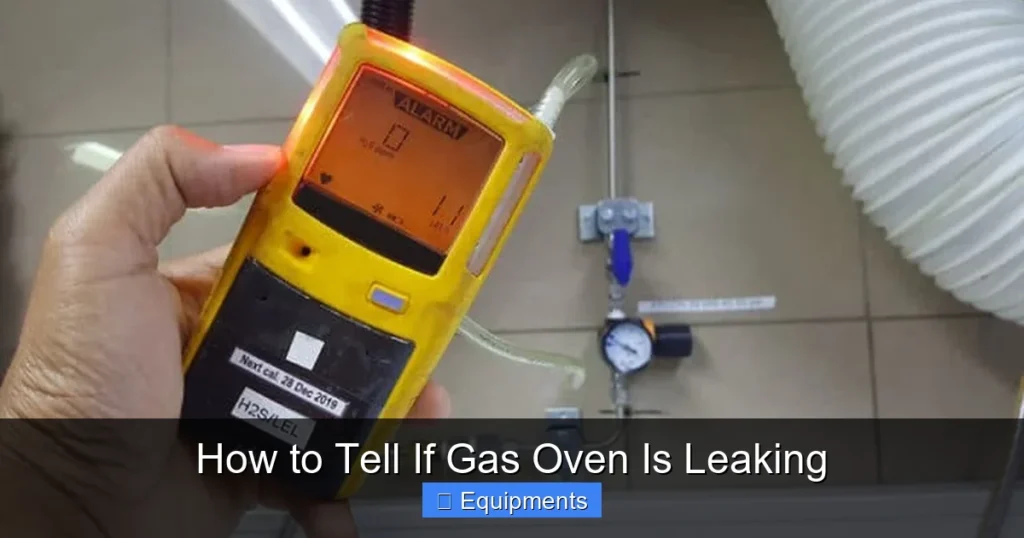 How to Tell If Gas Oven Is Leaking