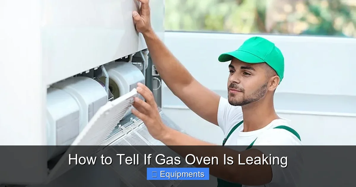 How to Tell If Gas Oven Is Leaking