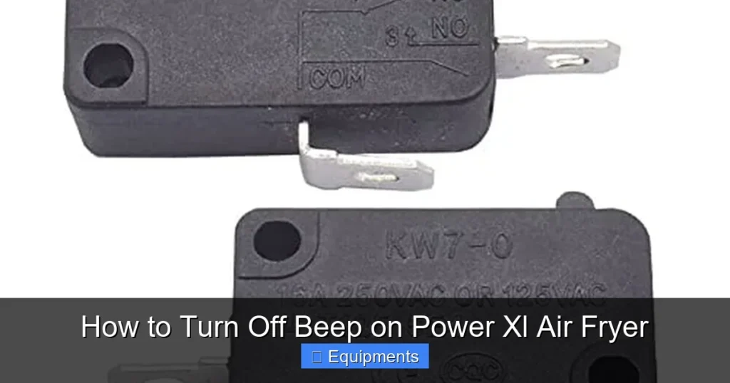 How to Turn Off Beep on Power Xl Air Fryer