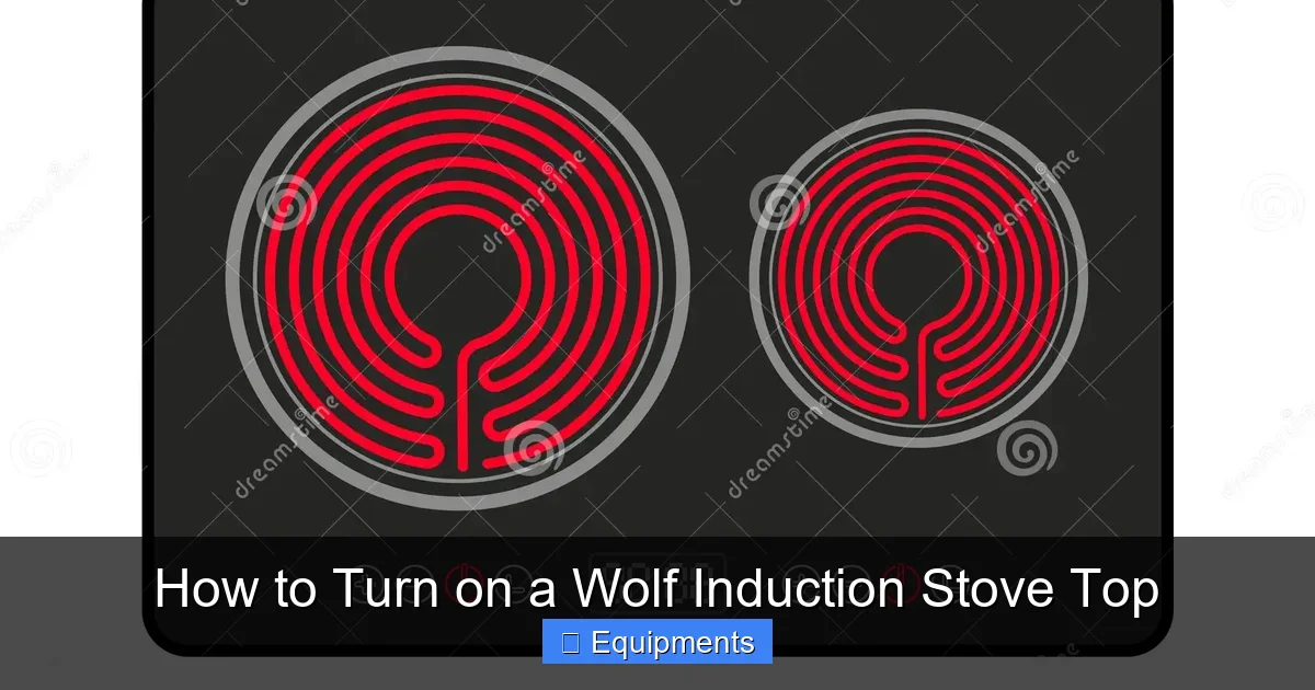 How to Turn on a Wolf Induction Stove Top