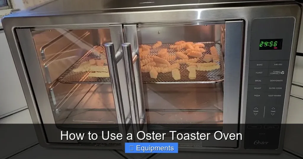 How to Use a Oster Toaster Oven