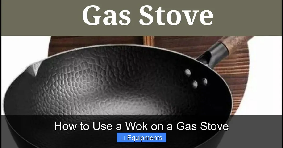 How to Use a Wok on a Gas Stove