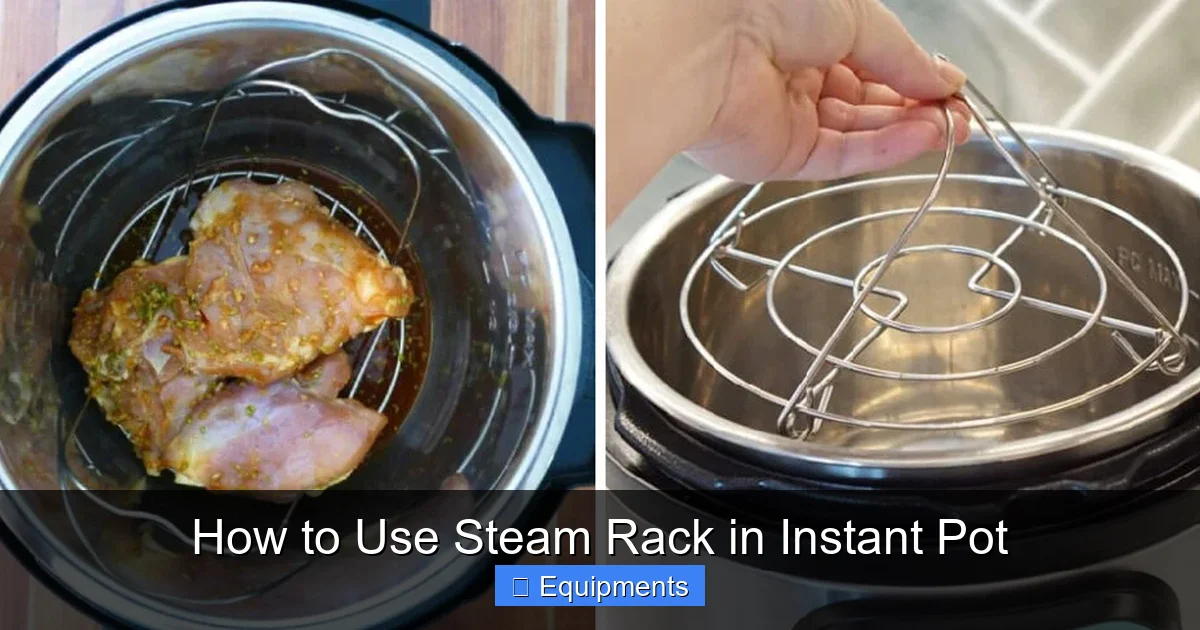 How to Use Steam Rack in Instant Pot