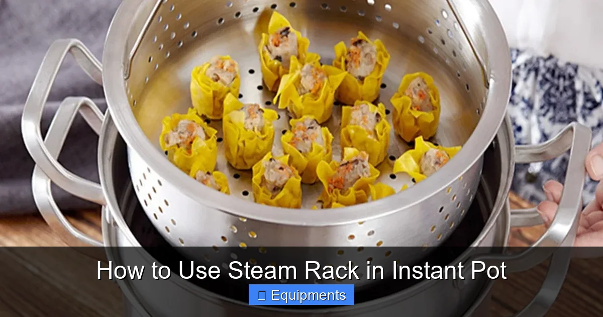 How to Use Steam Rack in Instant Pot