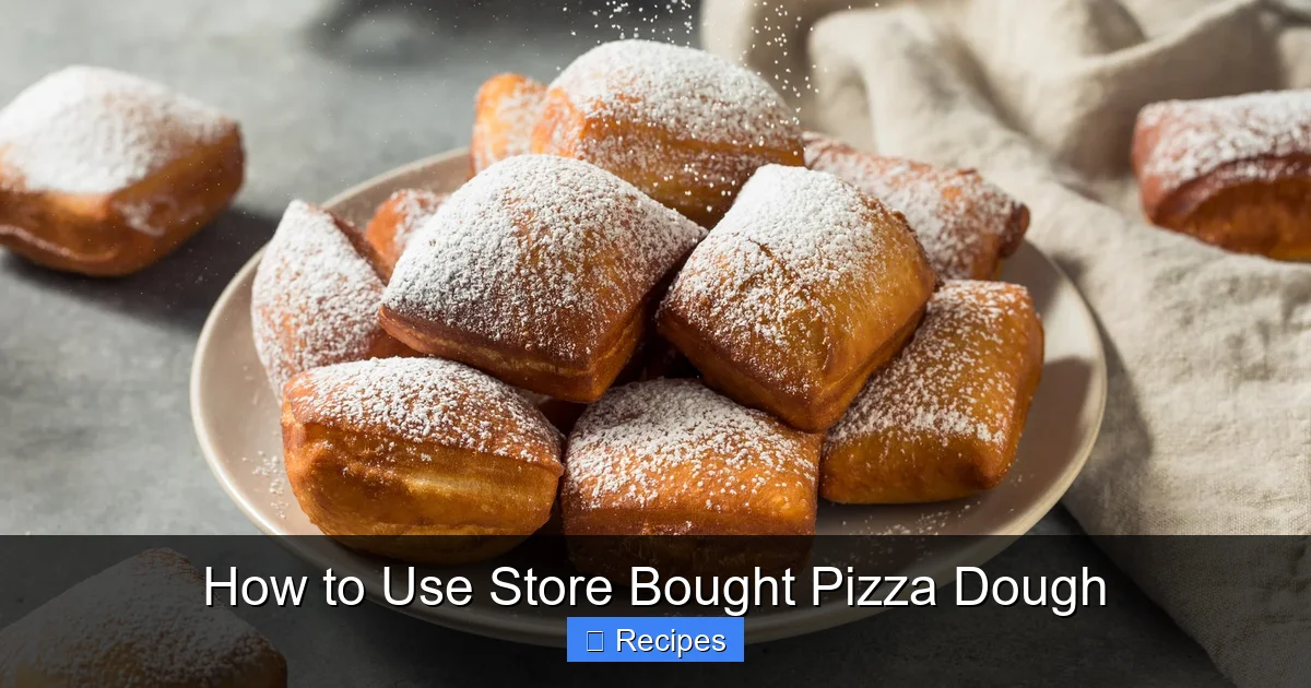 How to Use Store Bought Pizza Dough