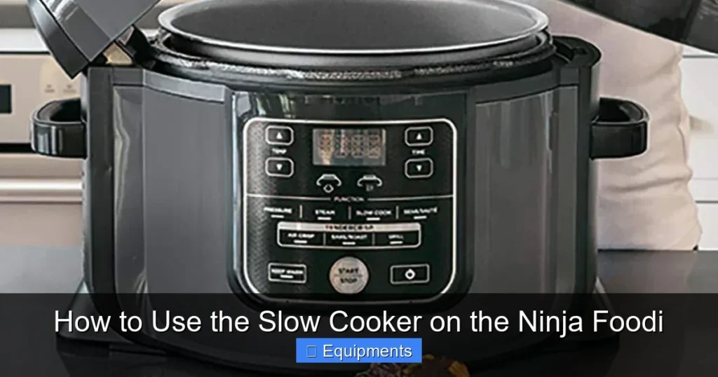 How to Use the Slow Cooker on the Ninja Foodi
