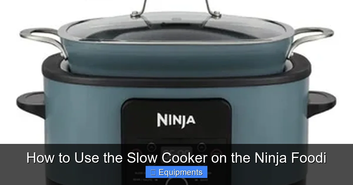 How to Use the Slow Cooker on the Ninja Foodi