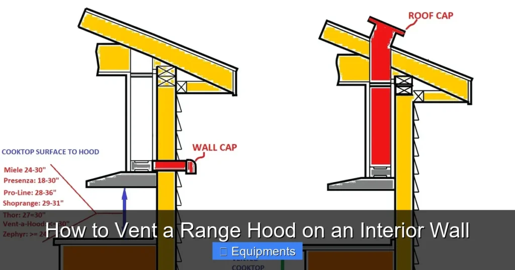 How to Vent a Range Hood on an Interior Wall