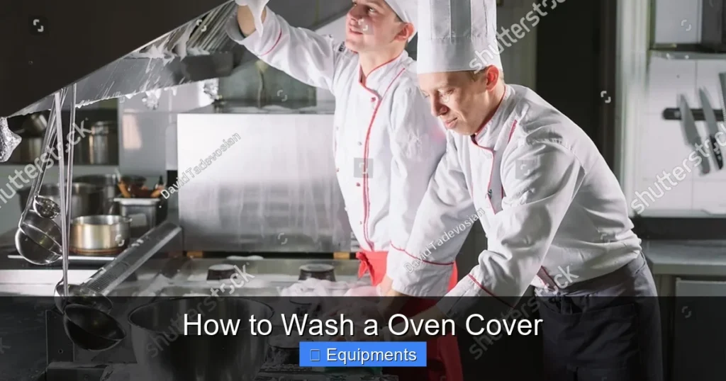 How to Wash a Oven Cover