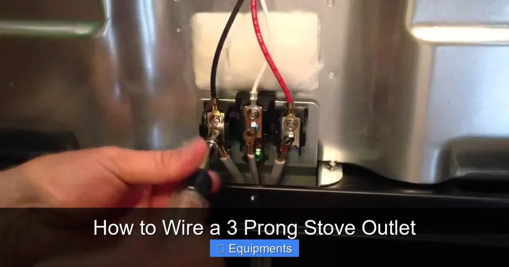How to Wire a 3 Prong Stove Outlet